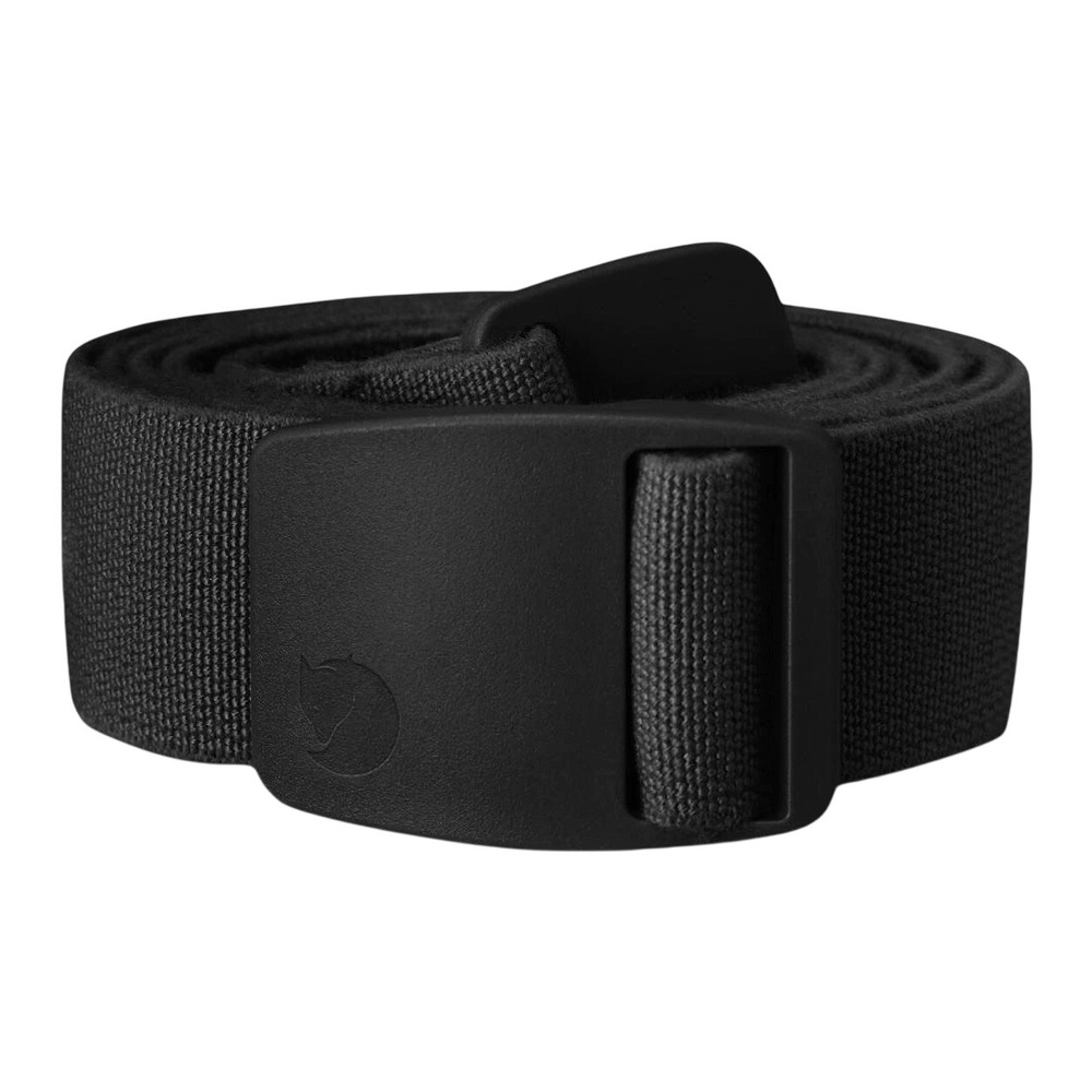Fjallraven Keb Unisex One Size Trekking Belt w/‎ Adjustable Plastic Buckle Black